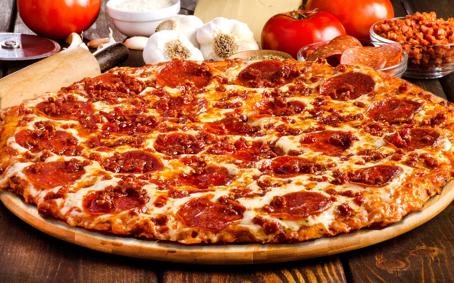 Sir Pizza Pepperoni Feast Lansing