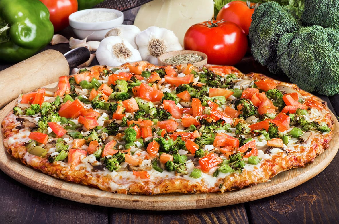 sir pizza vegetarian pizza