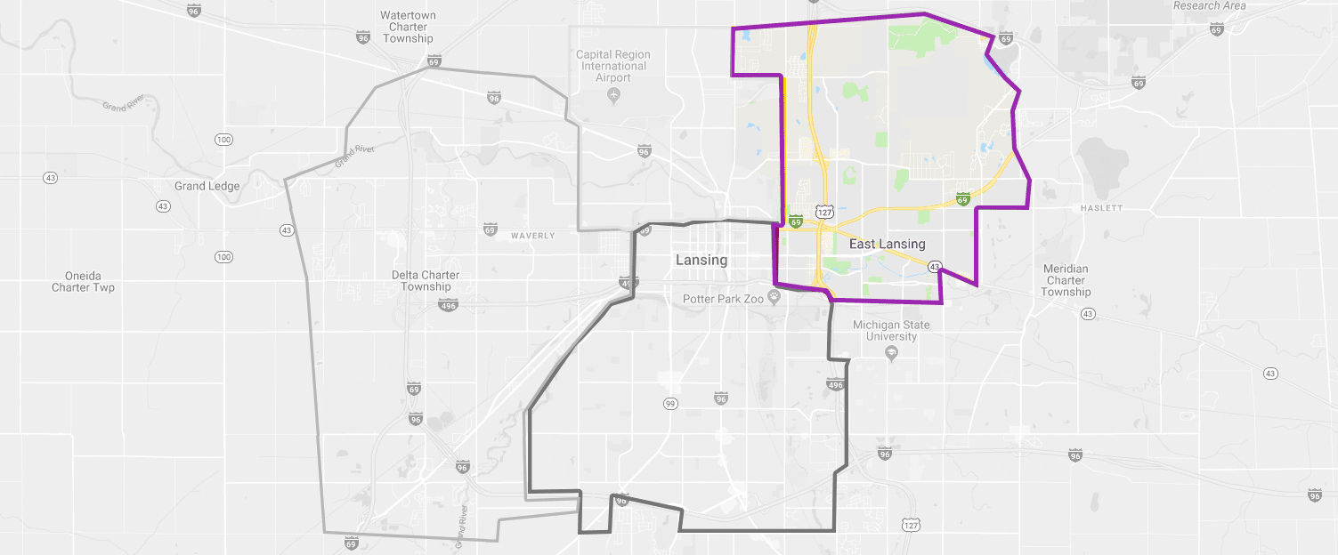 Sir-Pizza-Delivery-Map-LAKE-LANSING