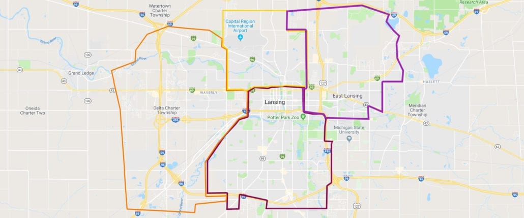 Sir Pizza Delivery Map
