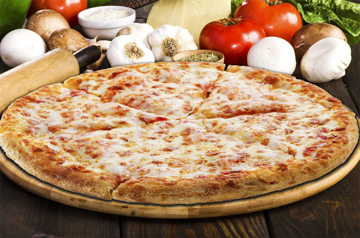 NEW 12" Classic Crust Cheese pizza